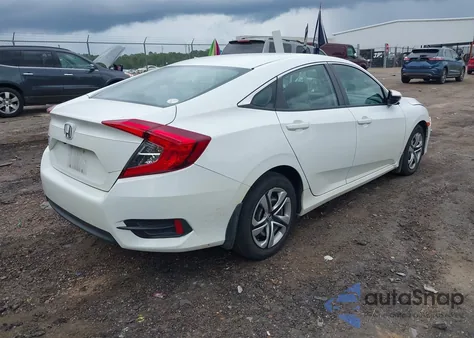 2016 Honda Civic Lx из США, поврежденный, VIN 19XFC2F57GE087431